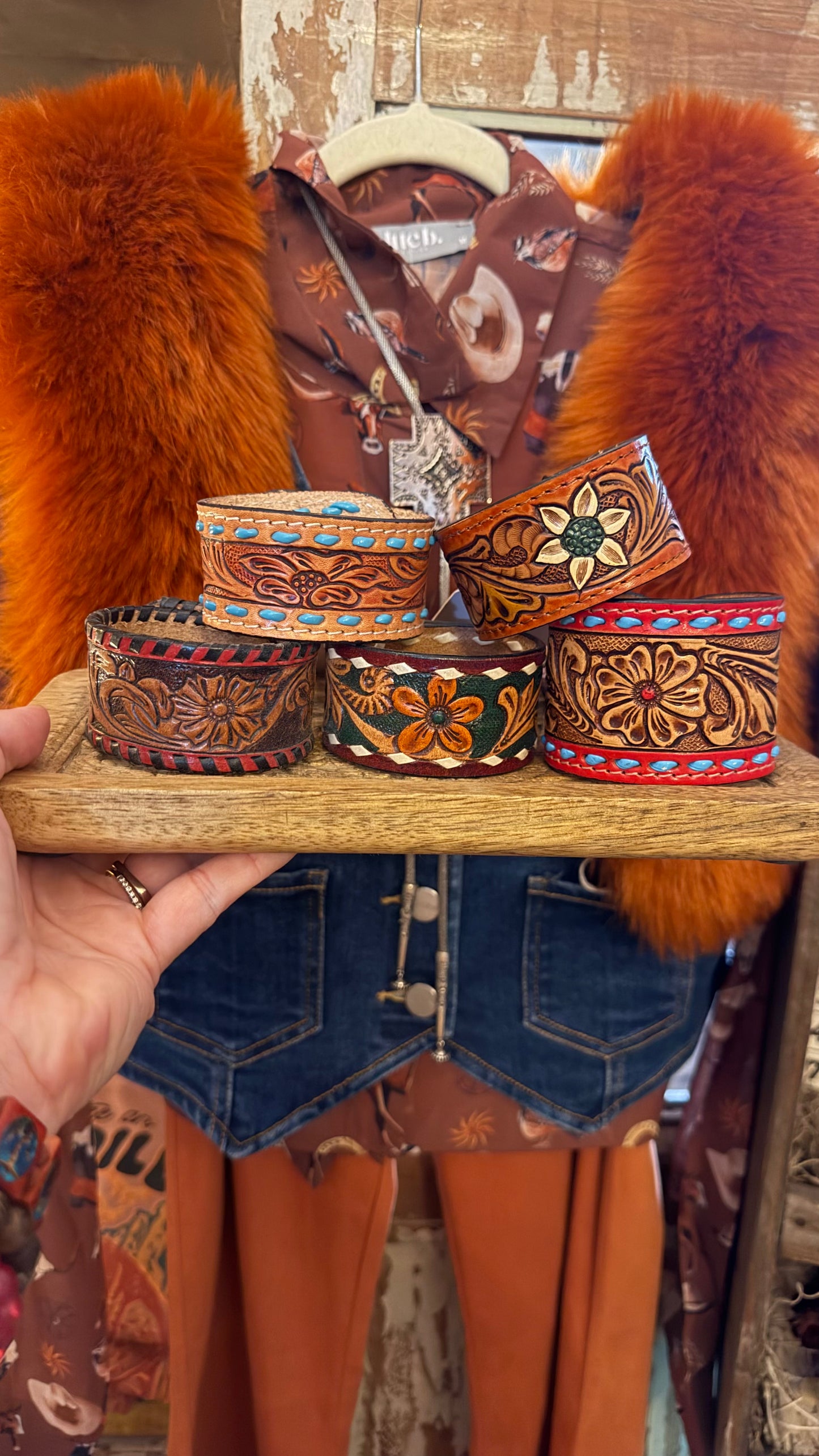 Whipstitch Cuffs