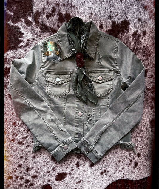 Sage Jean Jacket