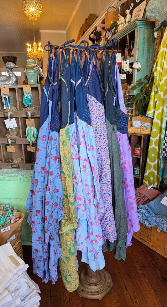 Fairy Flow Halter Dress