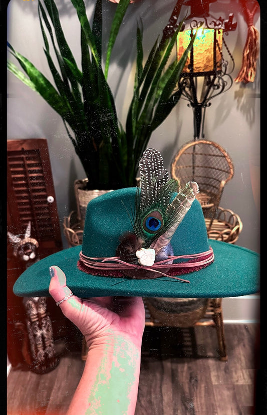 Green W/ Envy Hat