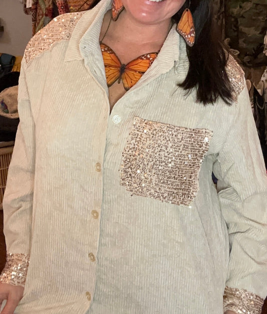 Oatmeal sparks jacket