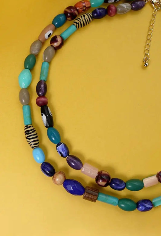 Double layer denim hues