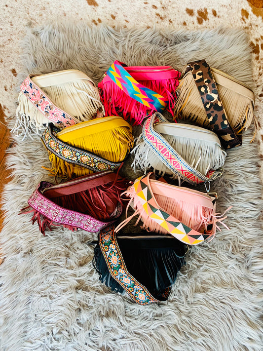 Vegan suede sling