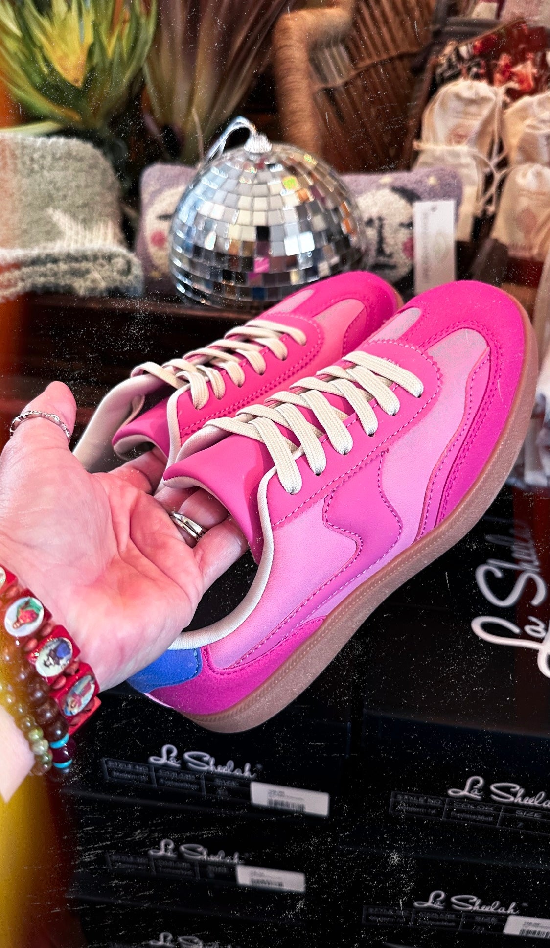 Pink Gola Knockoffs