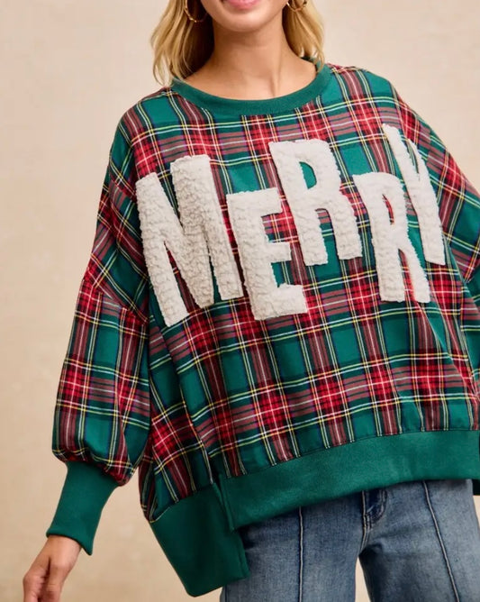 Patches Merry Sweater