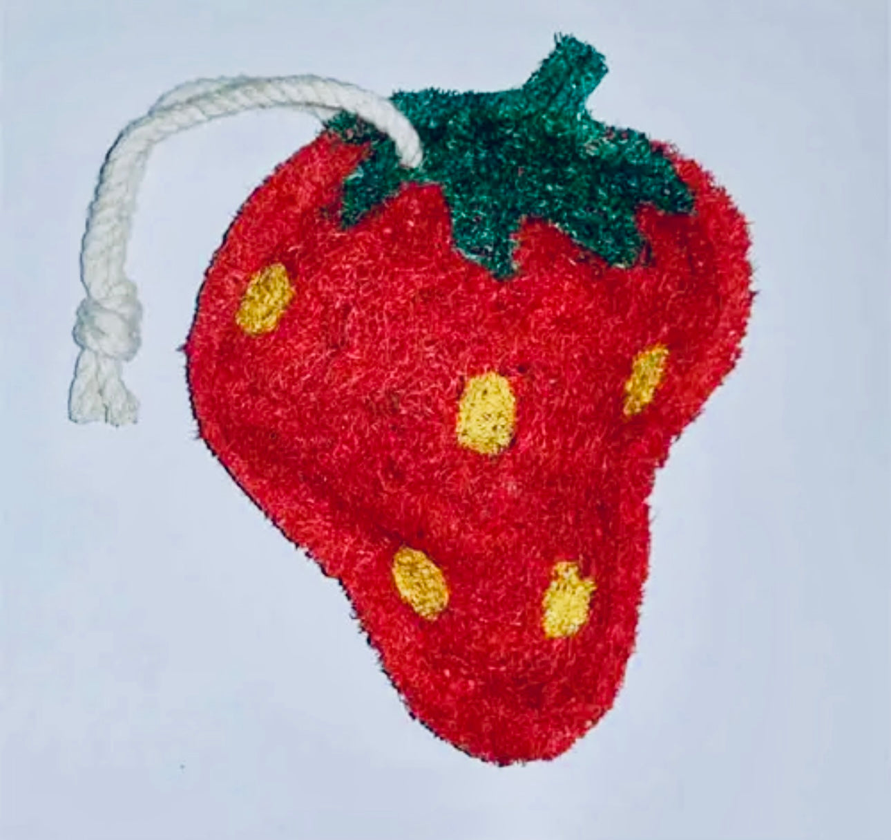 Stawberry scrubbie