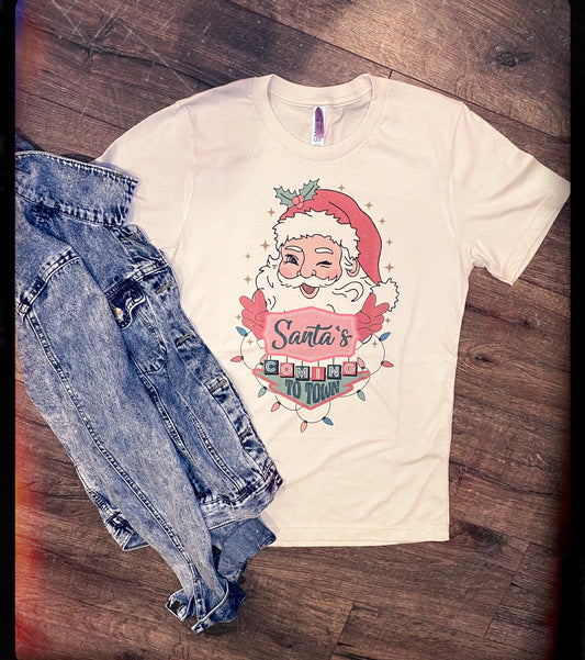 Retro Santa Tee