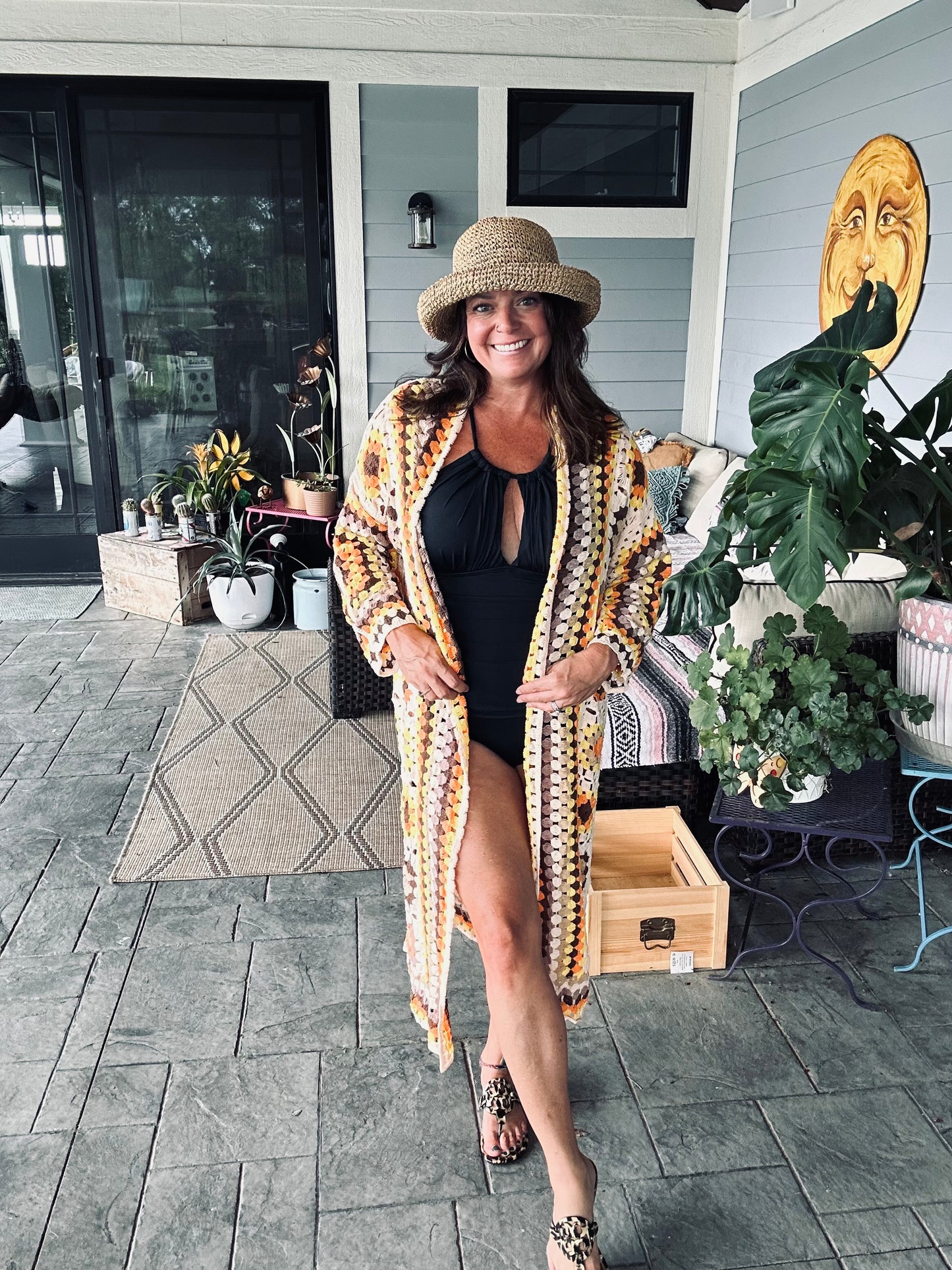 Candy Corn Cardi