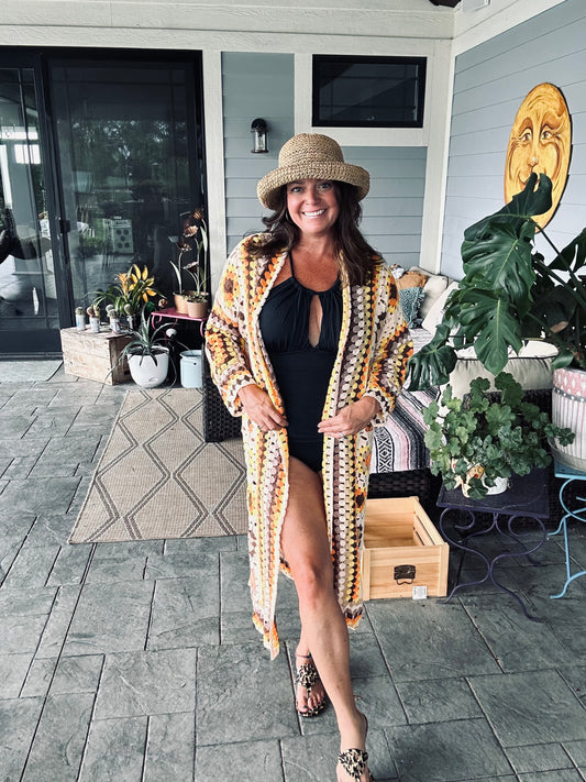Candy Corn Cardi