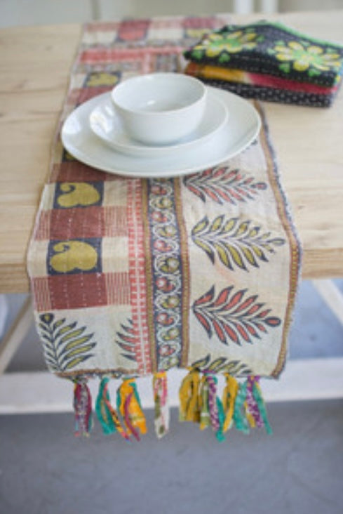 Assorted Kantha Table Runners