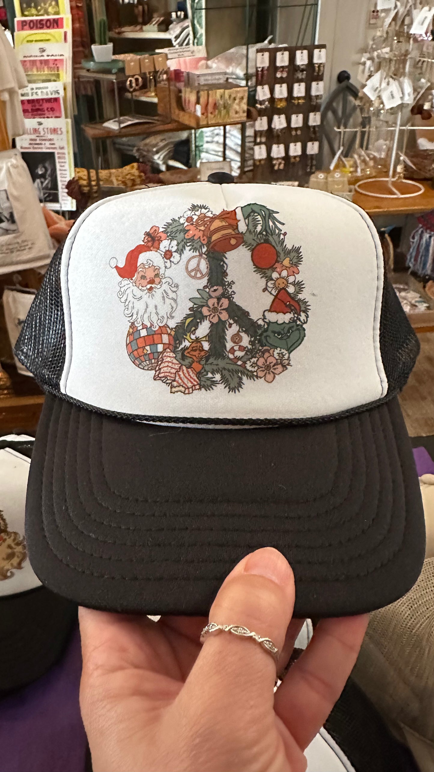 Peaceful Christmas Cap