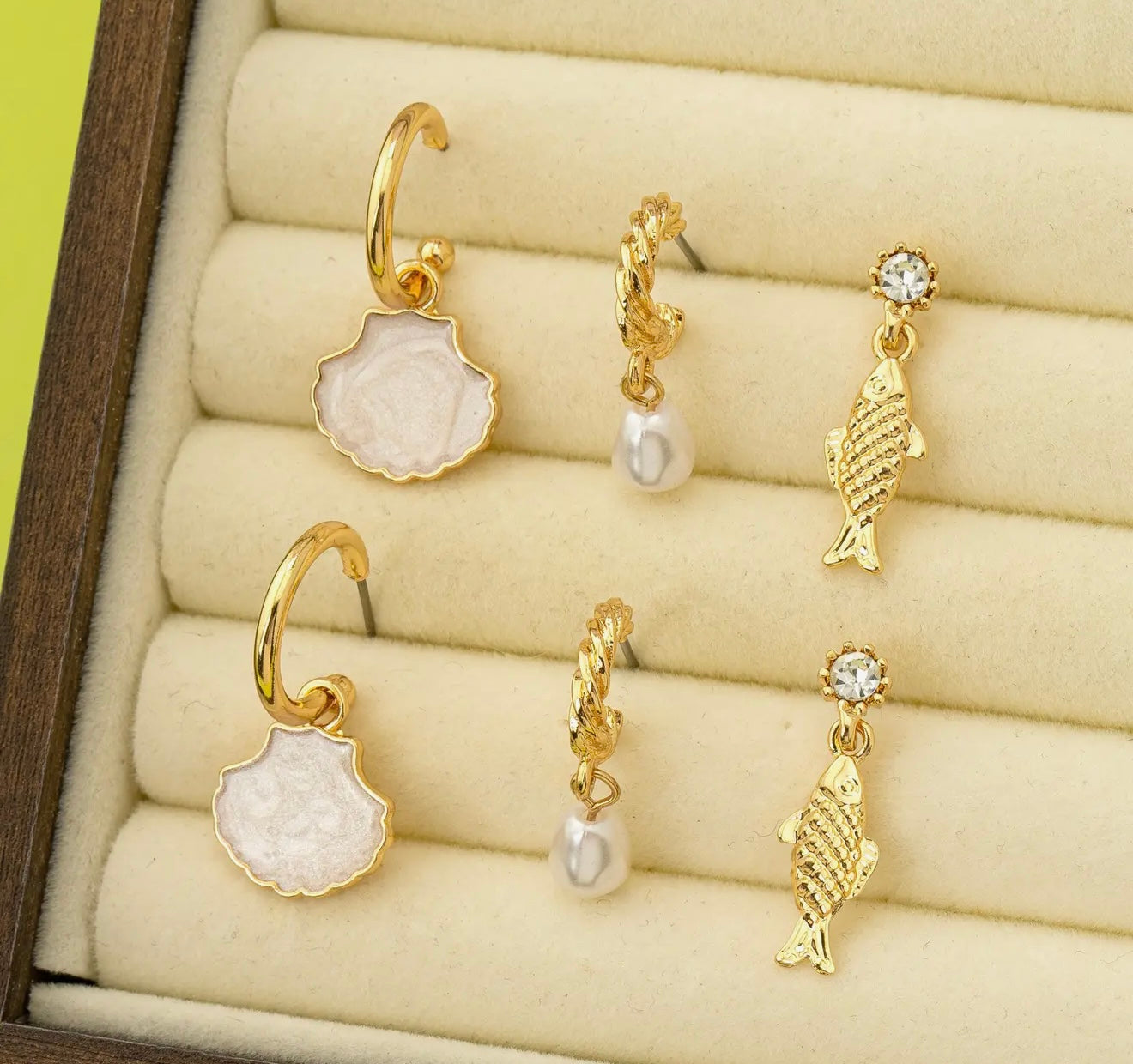 Fish shell marine set