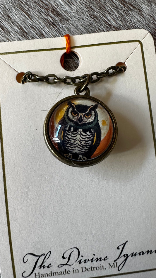 Owl pendant