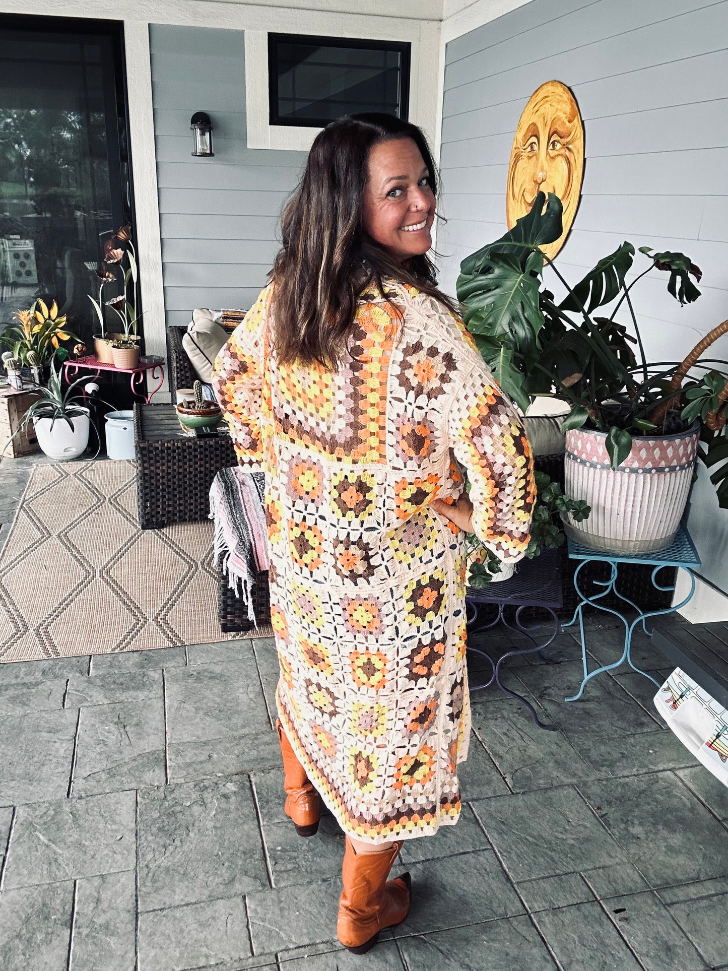 Candy Corn Cardi