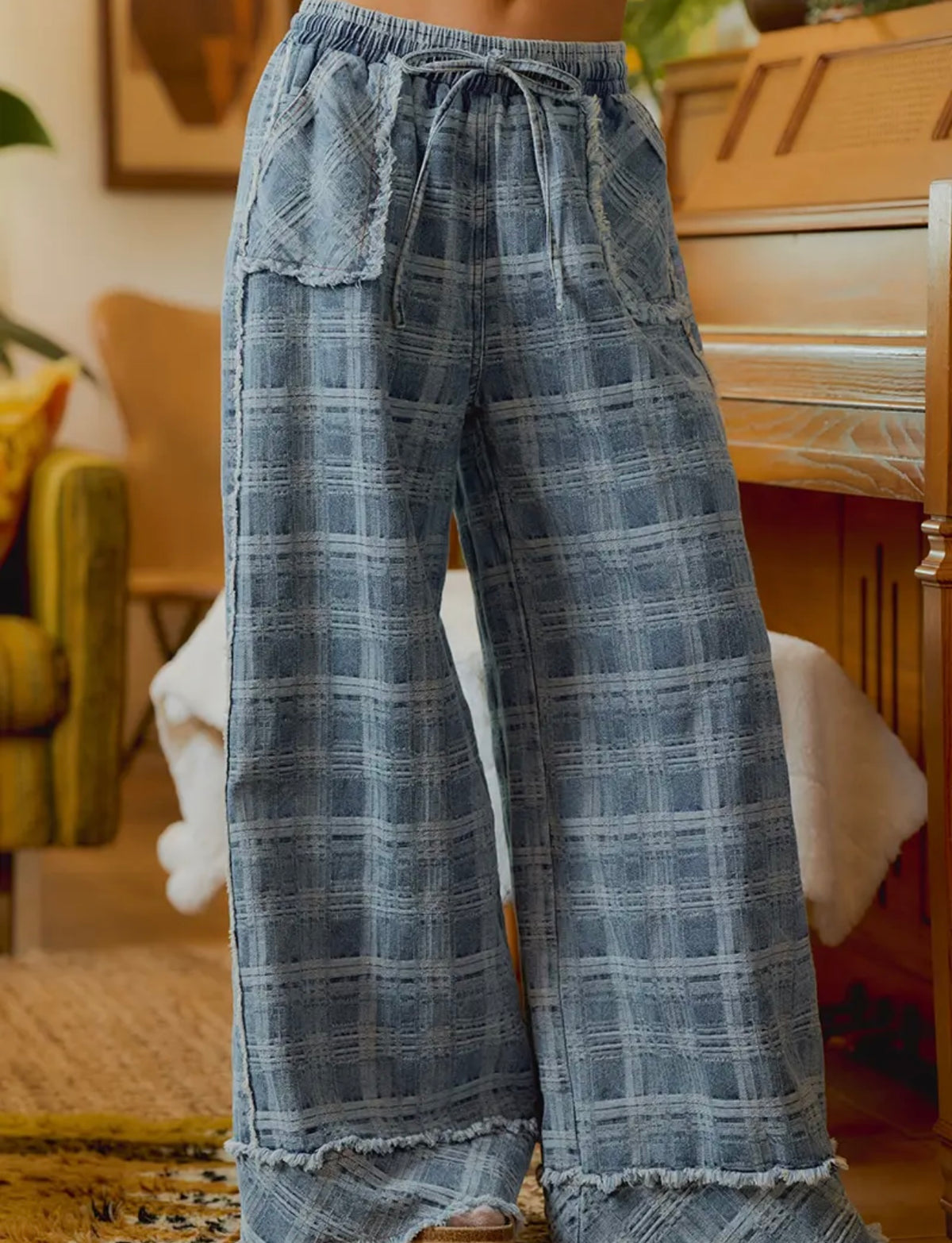 Sizzle denim pants