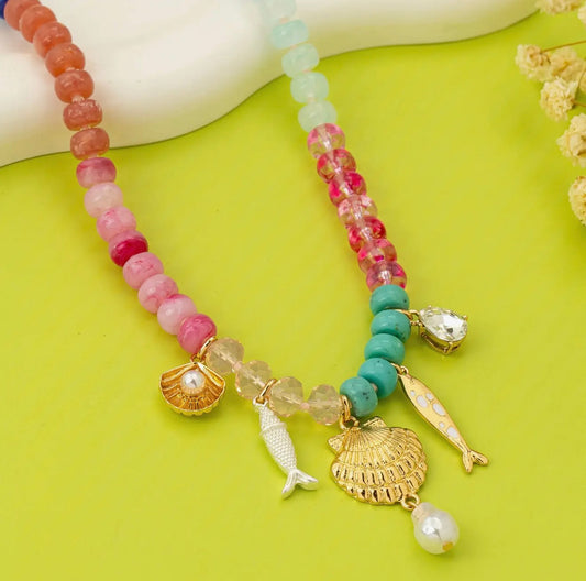 Nautical multi necklace