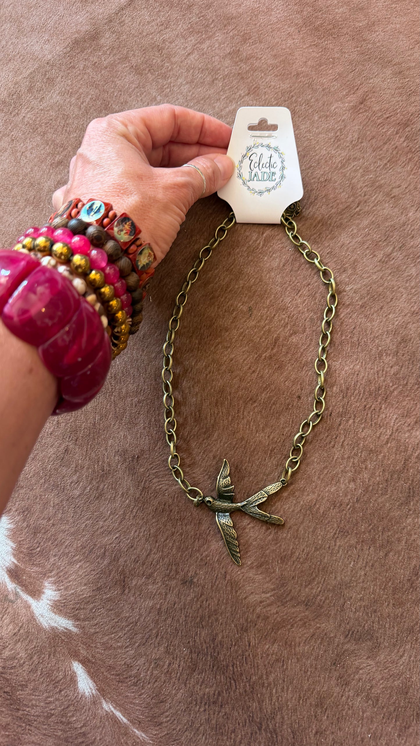 Sparrow necklace