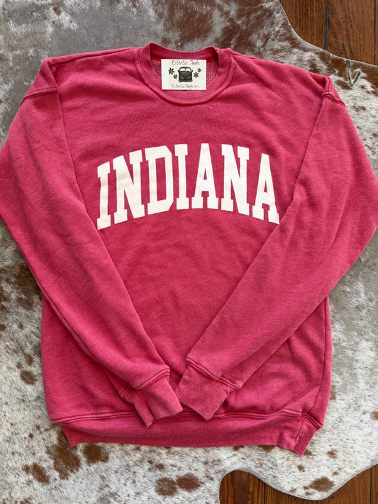Cream & Crimson IU crew
