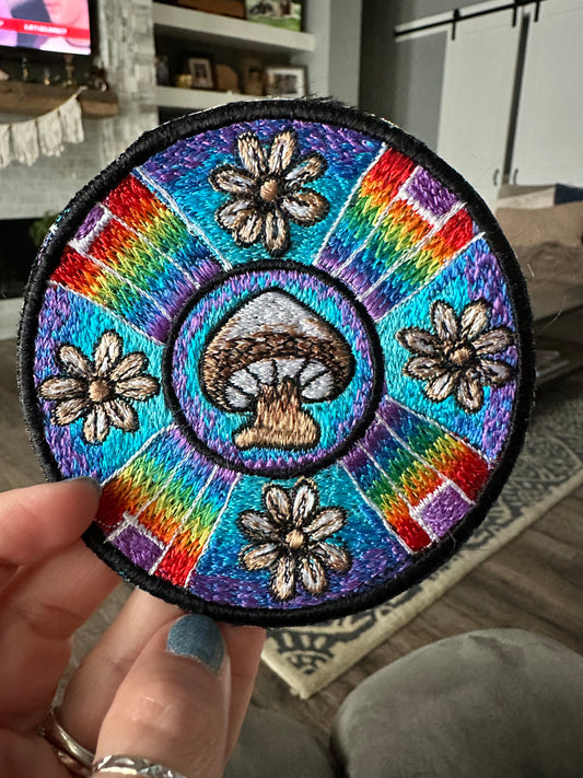 Mushroom/flower patch