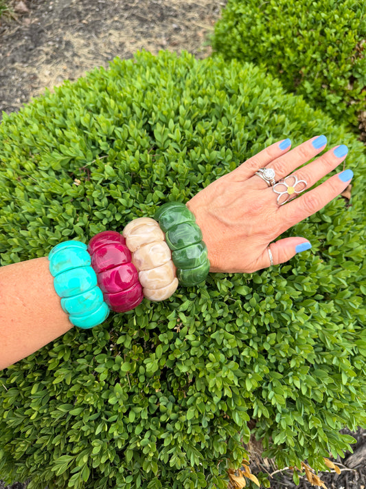 Stretch cord bracelet