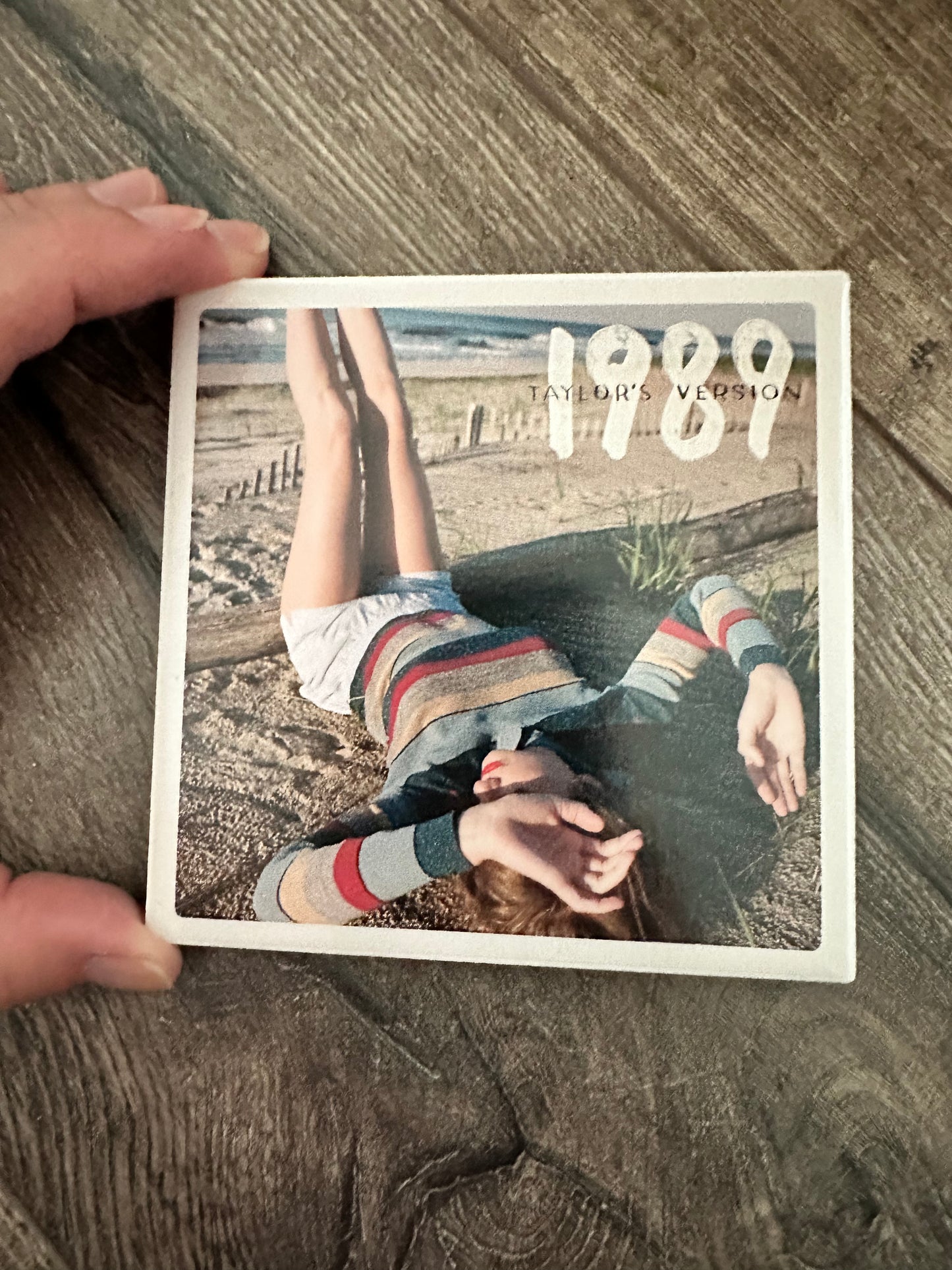 Taylor album coaster