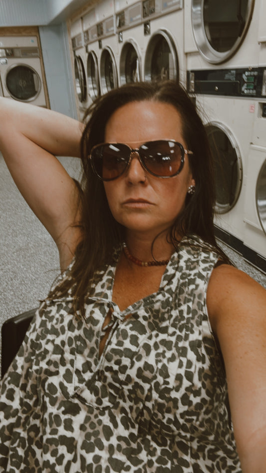Tiger Queen Romper