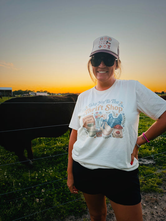 Thrift store tee