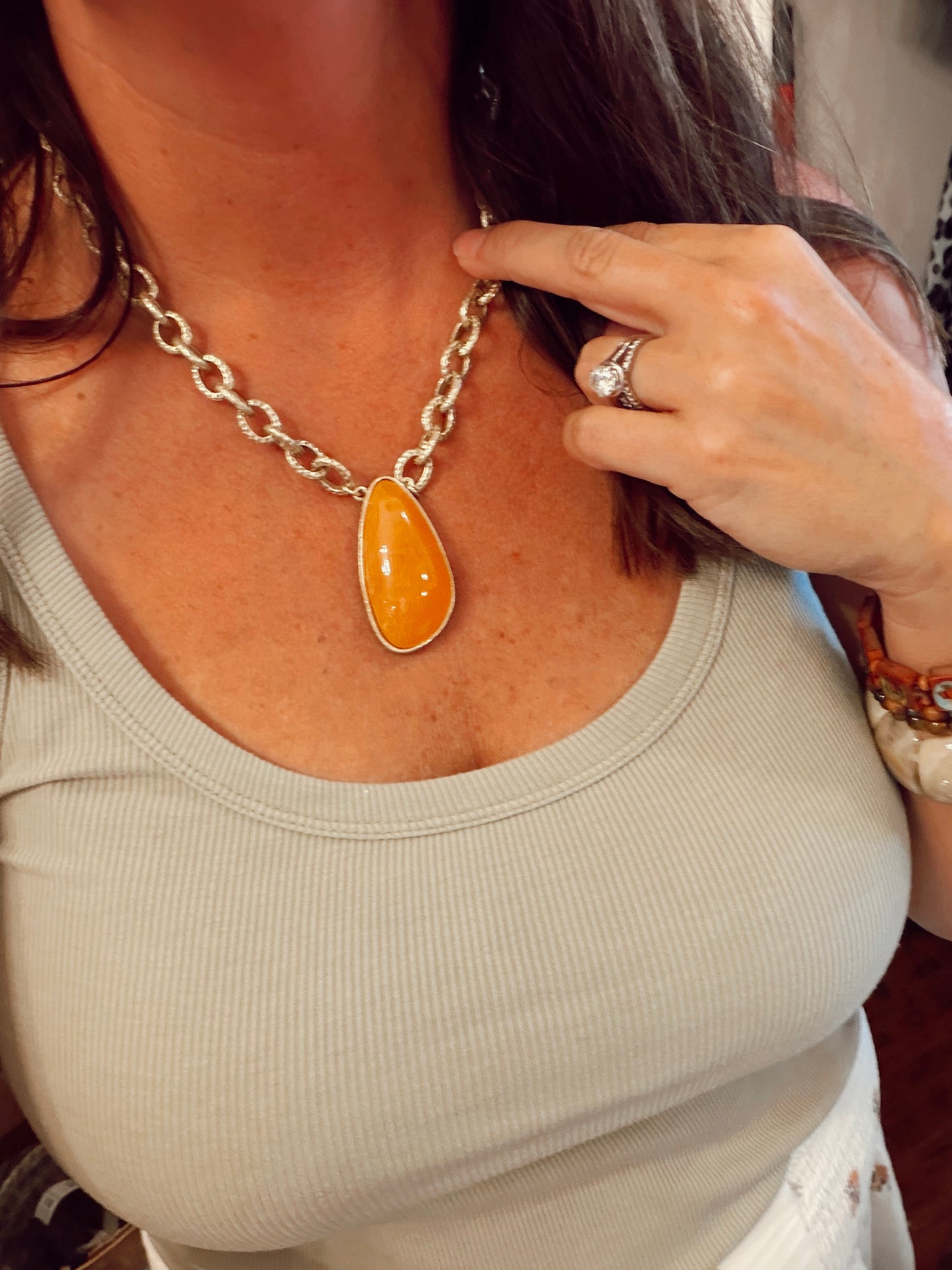 Orange Blossom Necklace