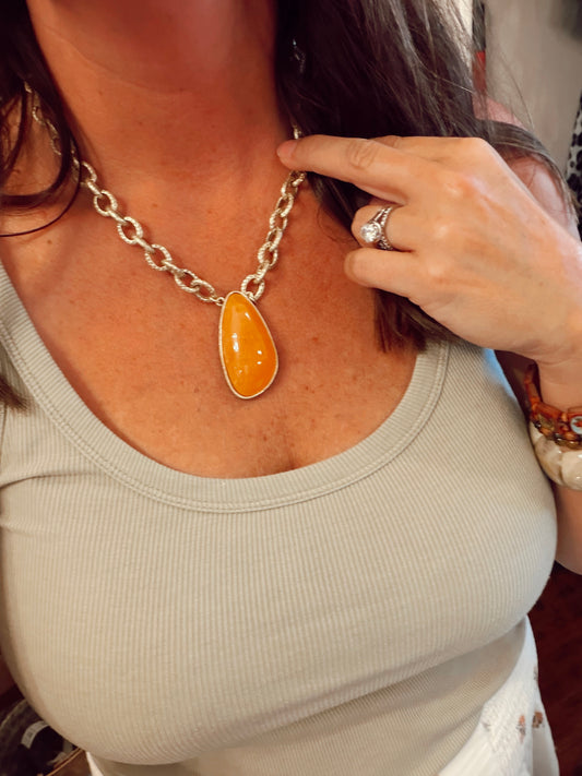 Orange Blossom Necklace