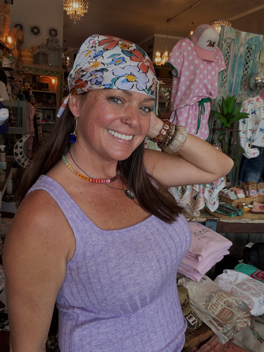 Christy silk wild rag