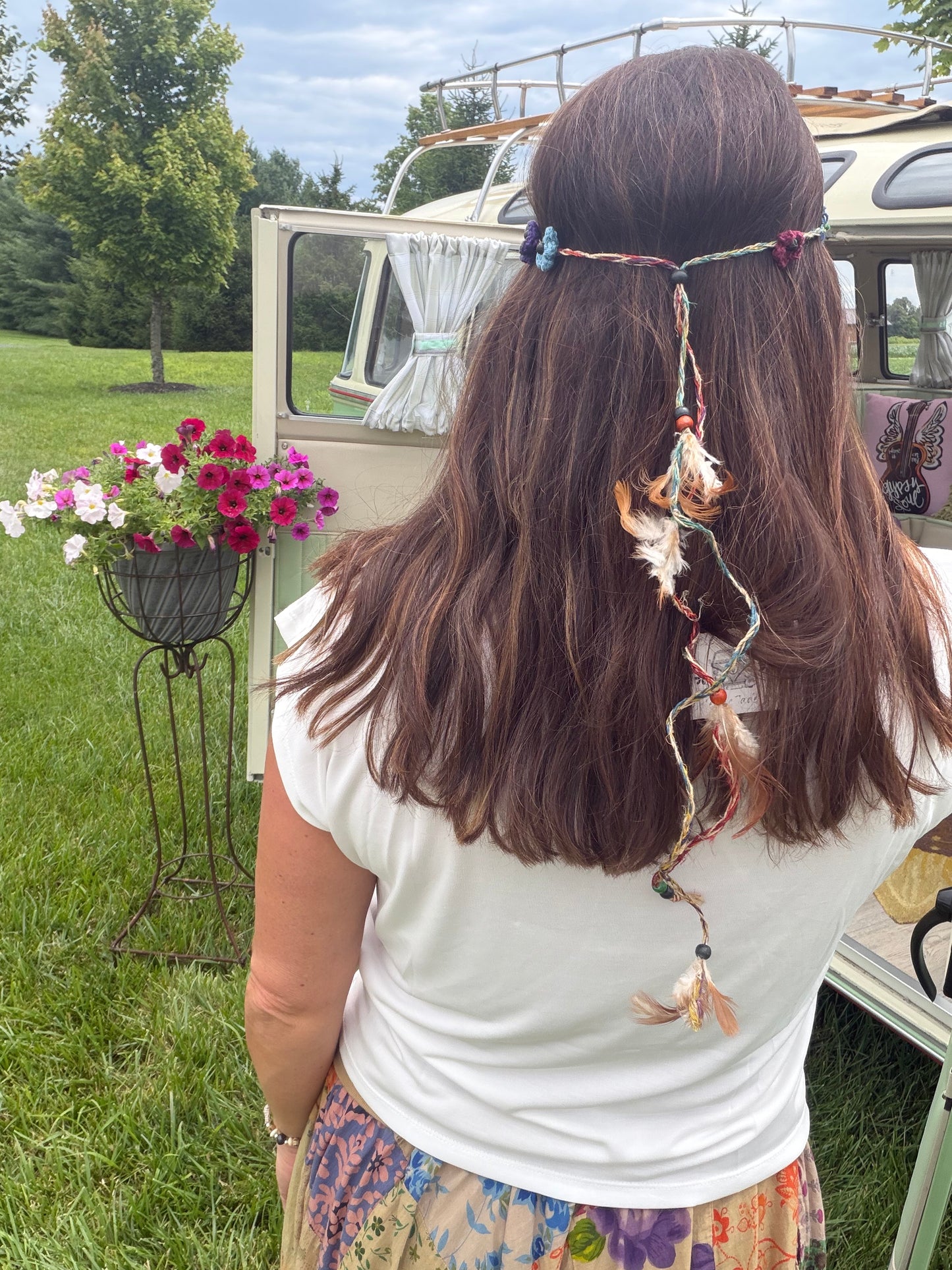 Flower child headband