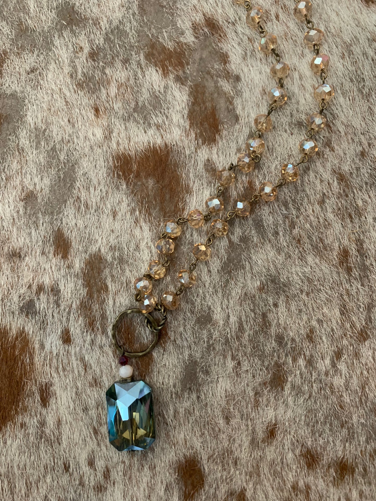 Blue skies necklace