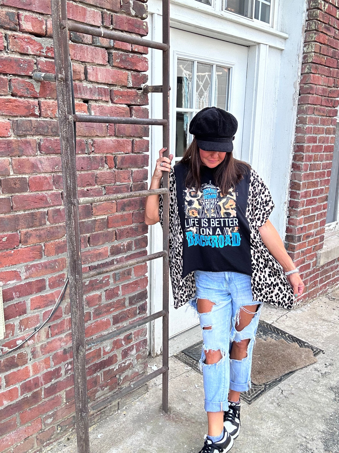 Backroads poncho