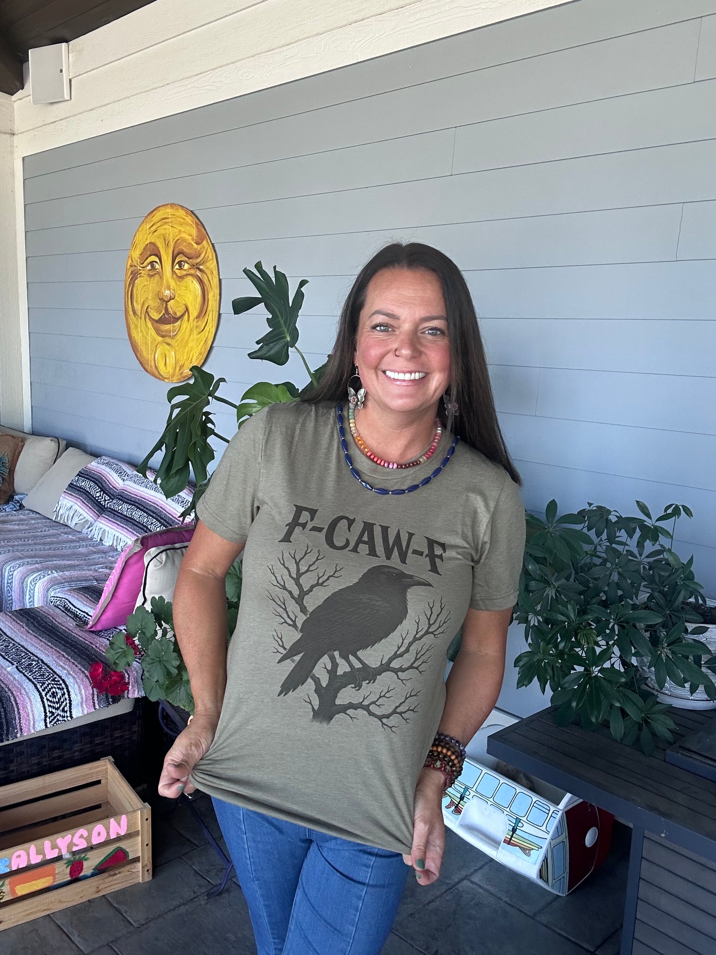 Crow tee