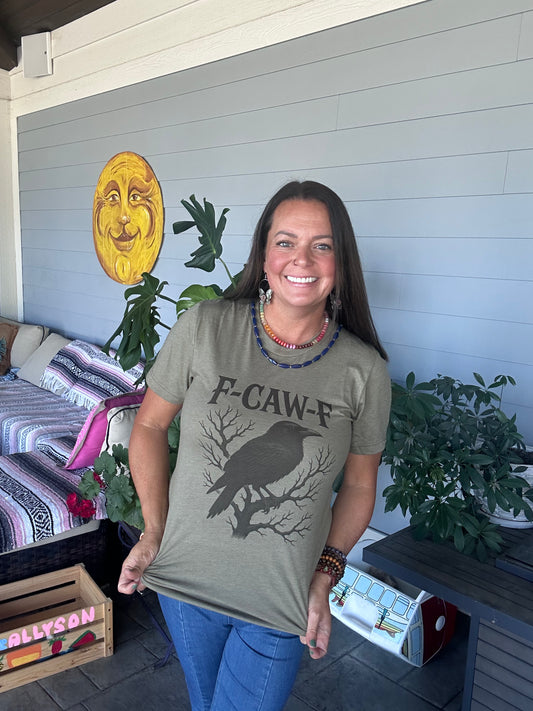 Crow tee