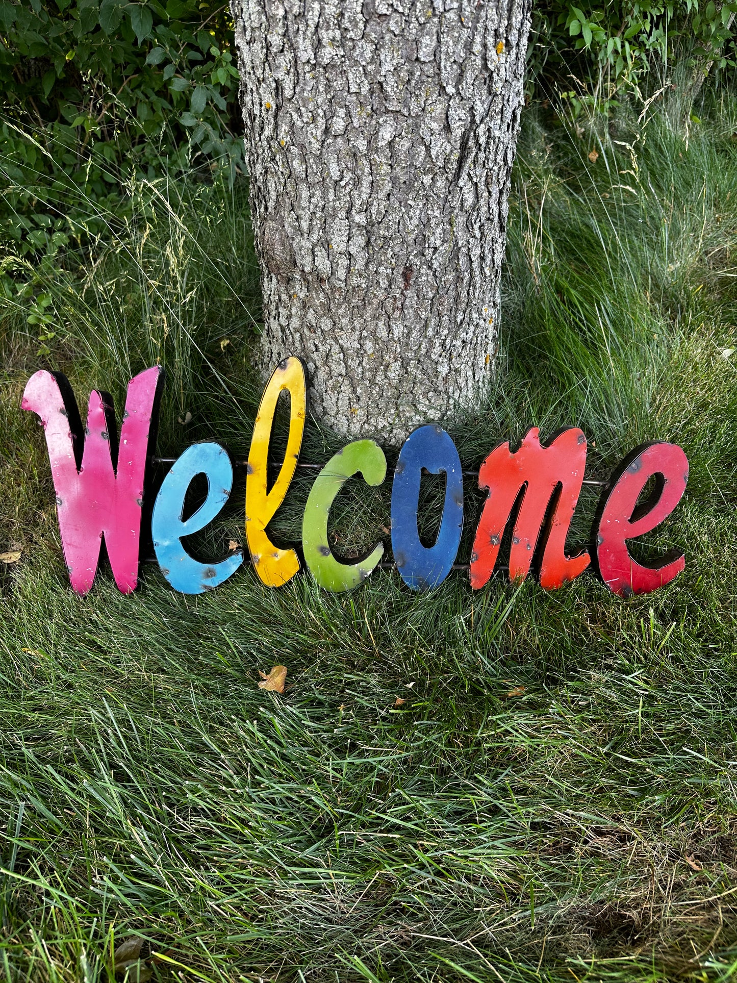 Welcome sign