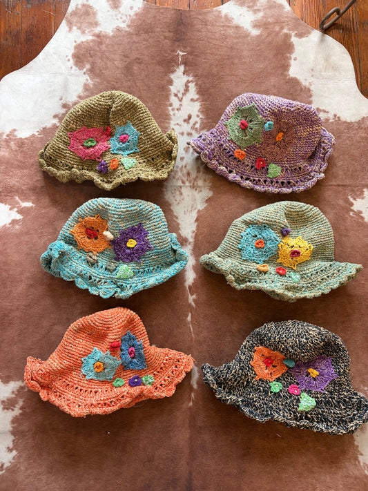 Boho Hemp Hats