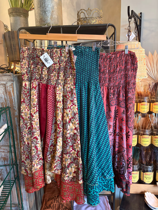 Sari Silk Dress