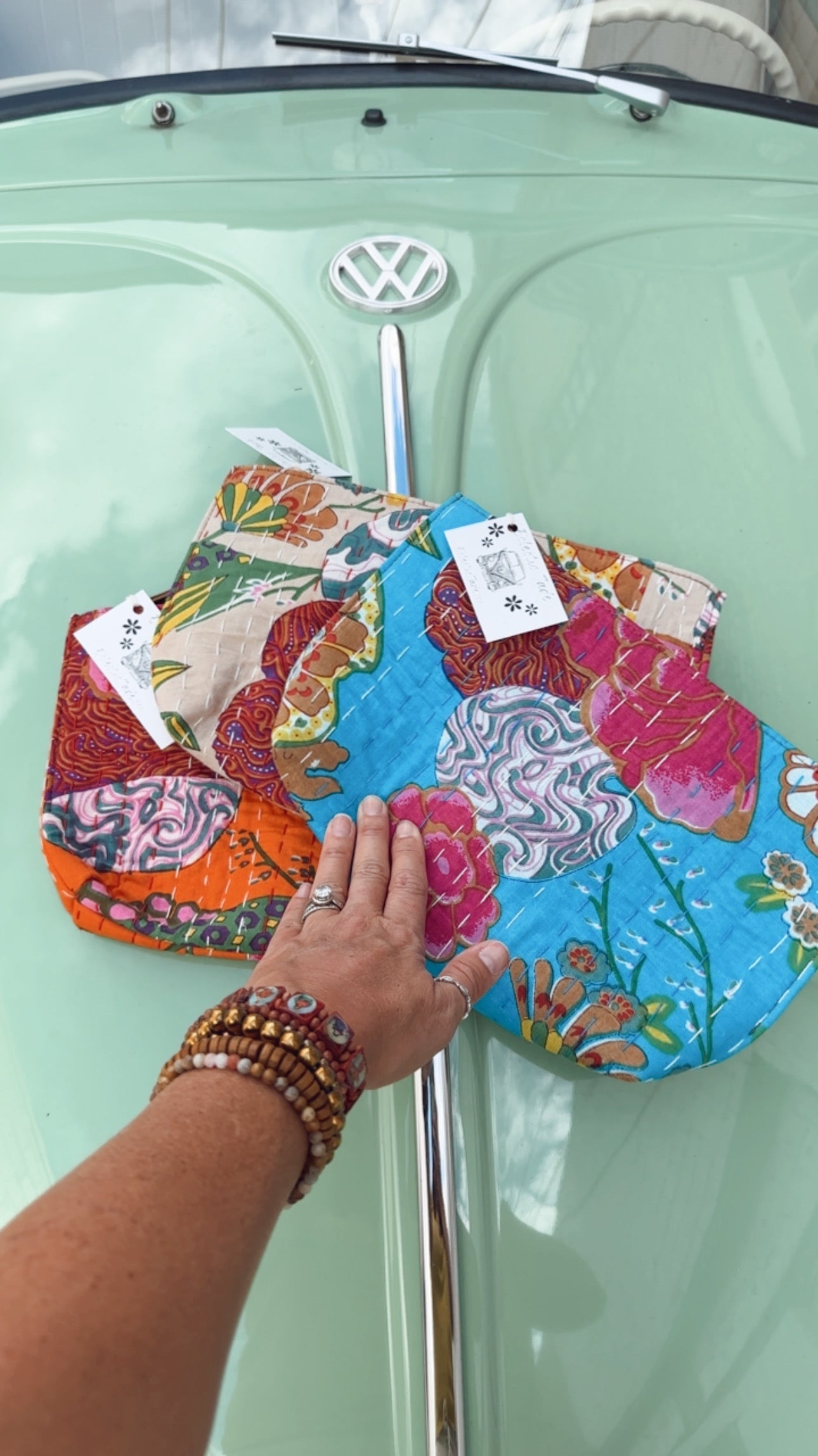 Gypsy zipper pouch