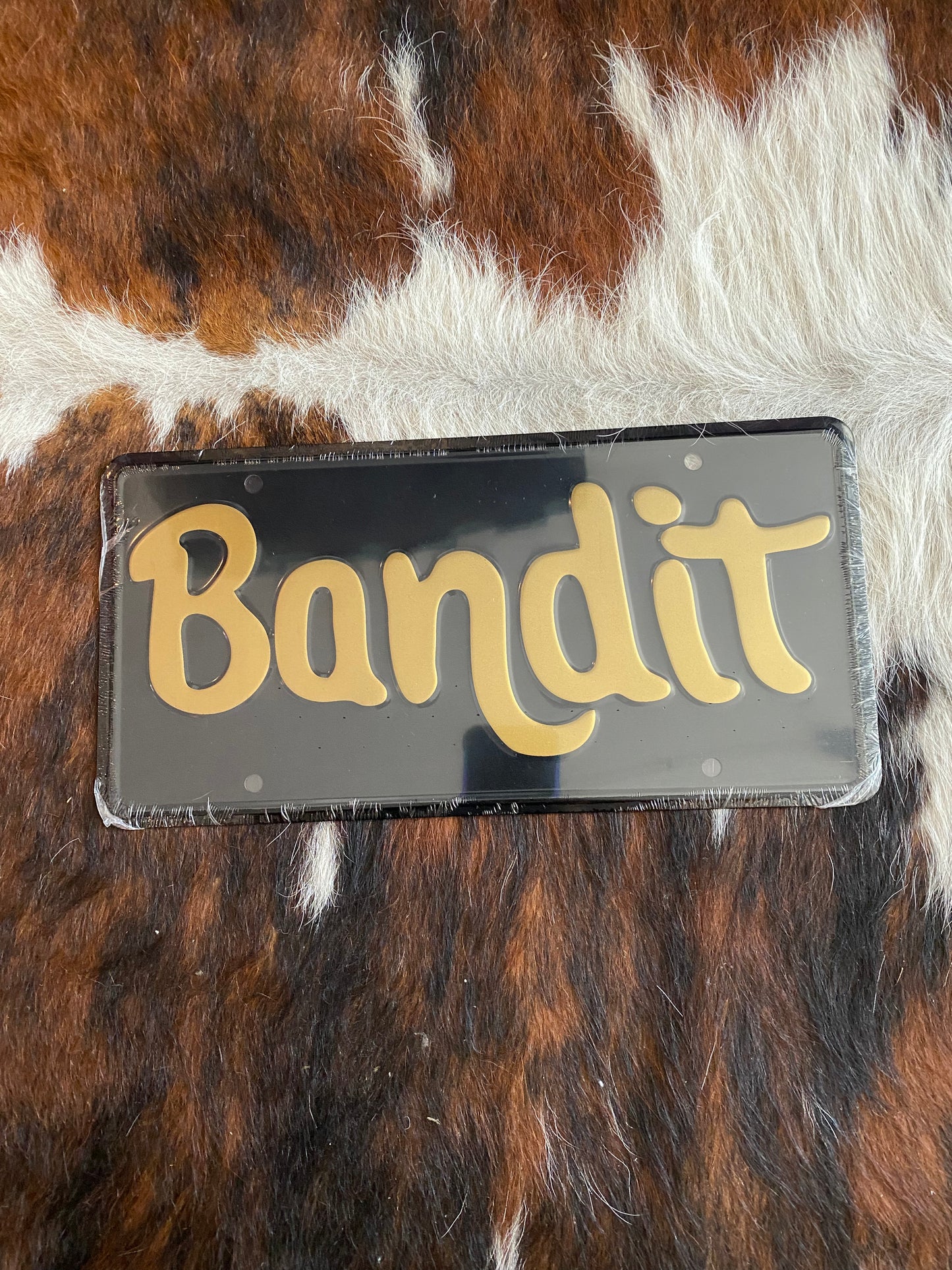 Bandit License Plate