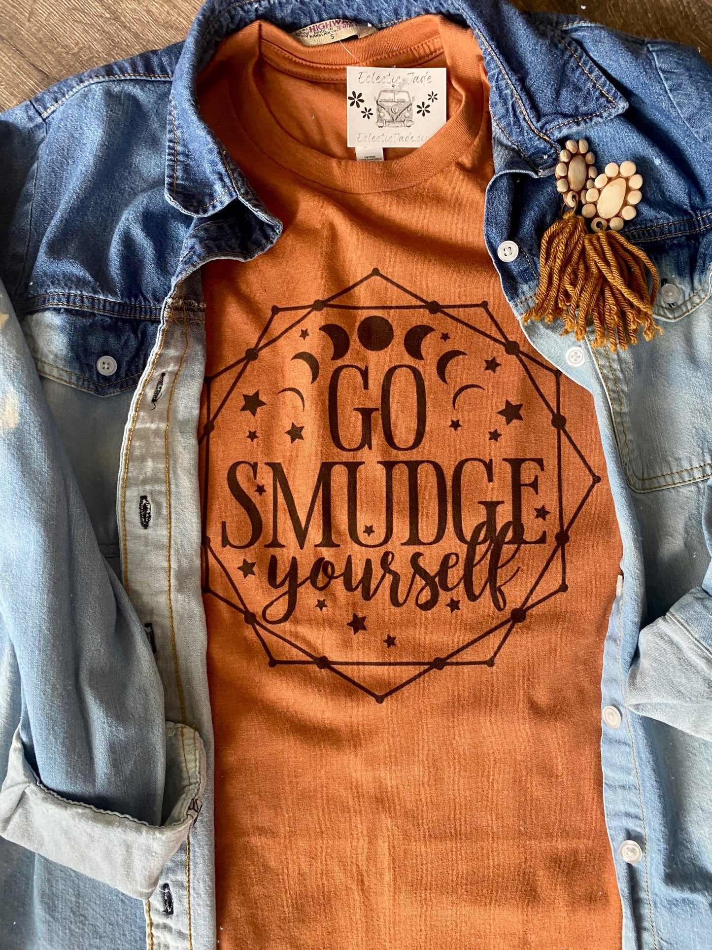 Go smudge yourself tee