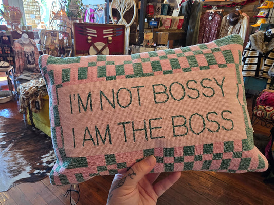 Bossy Pillow