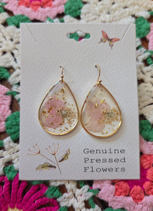 Gilded Flower earrings
