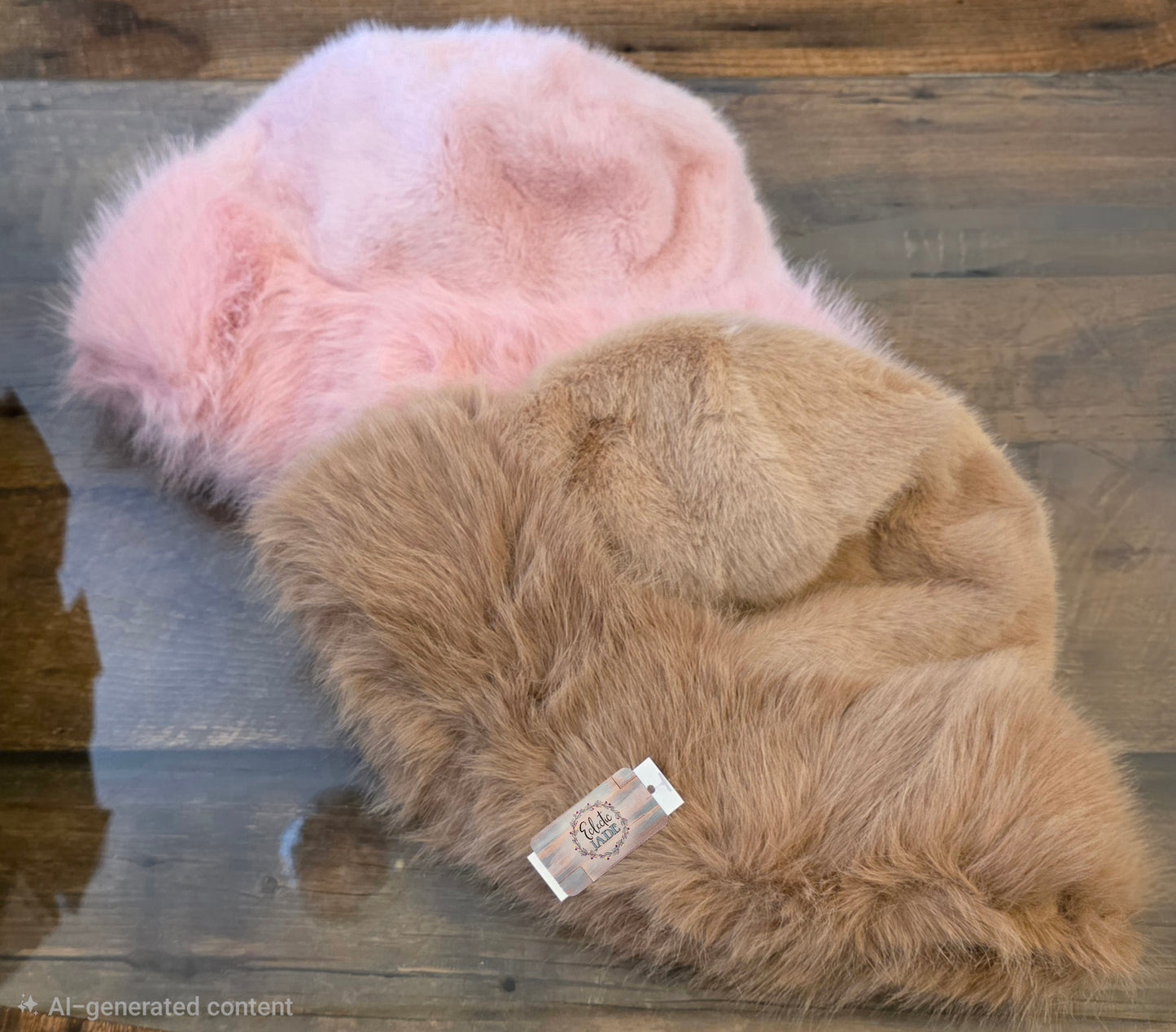 Plush Fur Buckets