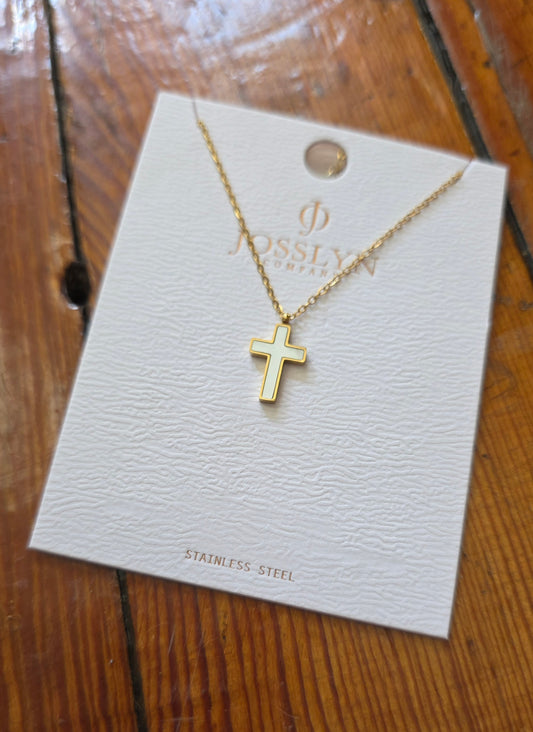 Cross my heart necklace