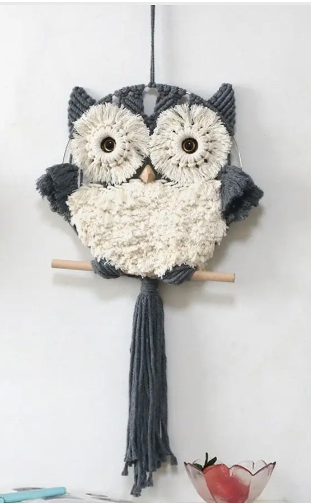 Macramé Owl