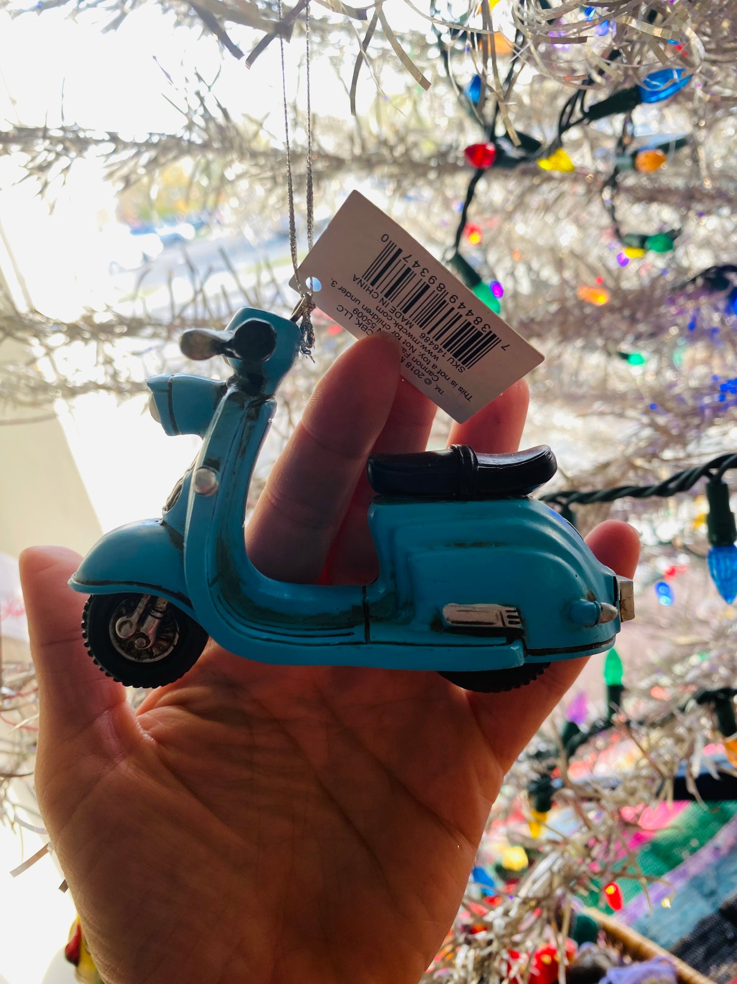 Scooter ornament