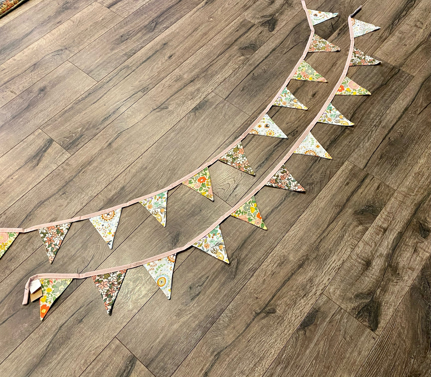 Floral Cotton Banner